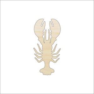 Lobster - Laser Cut Out Unfinished Wood Craft Shape SEA16 Lobster - Laser Cut Out Unfinished Wood Craft Shape SEA16
