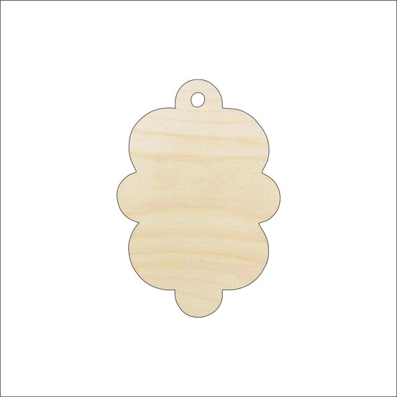 Gift Tag - Laser Cut Out Unfinished Wood Craft Shape TAG35 Gift Tag - Laser Cut Out Unfinished Wood Craft Shape TAG35