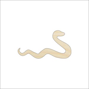 Snake - Laser Cut Out Unfinished Wood Craft Shape REP31 Snake - Laser Cut Out Unfinished Wood Craft Shape REP31