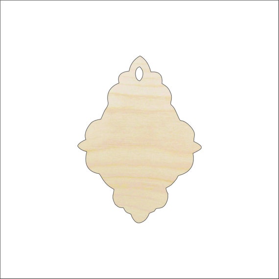 Gift Tag - Laser Cut Out Unfinished Wood Craft Shape TAG36 Gift Tag - Laser Cut Out Unfinished Wood Craft Shape TAG36