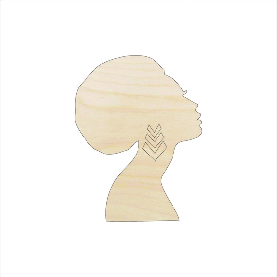 Woman - Laser Cut Out Unfinished Wood Craft Shape PPL87 Woman - Laser Cut Out Unfinished Wood Craft Shape PPL87