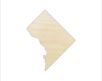 State Delaware - Laser Cut Out Unfinished Wood Craft Shape STAT56 State Delaware - Laser Cut Out Unfinished Wood Craft Shape STAT56