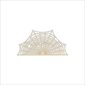 Spider Web - Laser Cut Out Unfinished Wood Craft Shape FAL8 Spider Web - Laser Cut Out Unfinished Wood Craft Shape FAL8