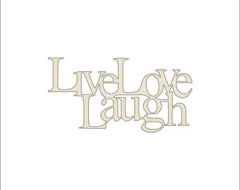 Word Love - Laser Cut Out Unfinished Wood Craft Shape VAL31 Word Love - Laser Cut Out Unfinished Wood Craft Shape VAL31