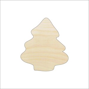 Tree - Laser Cut Out Unfinished Wood Craft Shape XMS140 Tree - Laser Cut Out Unfinished Wood Craft Shape XMS140