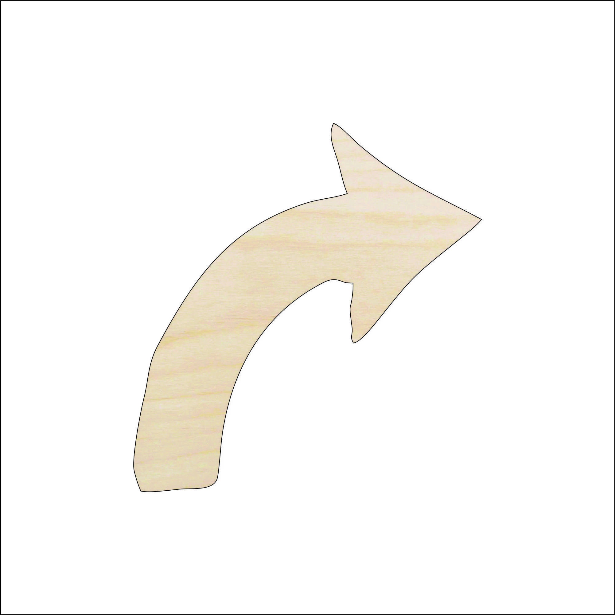Arrow - Laser Cut Out Unfinished Wood Craft Shape ARW18 Arrow - Laser Cut Out Unfinished Wood Craft Shape ARW18