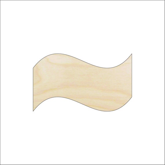 Banner - Laser Cut Out Unfinished Wood Craft Shape BSC13 Banner - Laser Cut Out Unfinished Wood Craft Shape BSC13