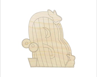 Building School - Laser Cut Out Unfinished Wood Craft Shape SCL20 Building School - Laser Cut Out Unfinished Wood Craft Shape SCL20