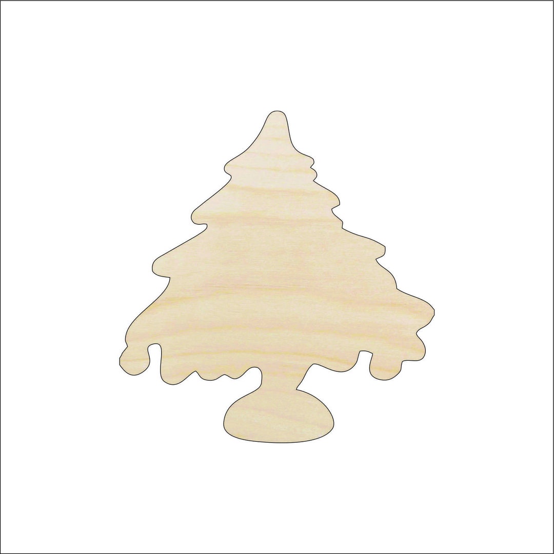 Tree - Laser Cut Out Unfinished Wood Craft Shape XMS117 Tree - Laser Cut Out Unfinished Wood Craft Shape XMS117