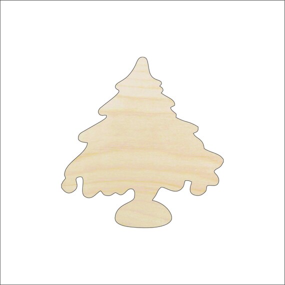 Tree - Laser Cut Out Unfinished Wood Craft Shape XMS117 Tree - Laser Cut Out Unfinished Wood Craft Shape XMS117