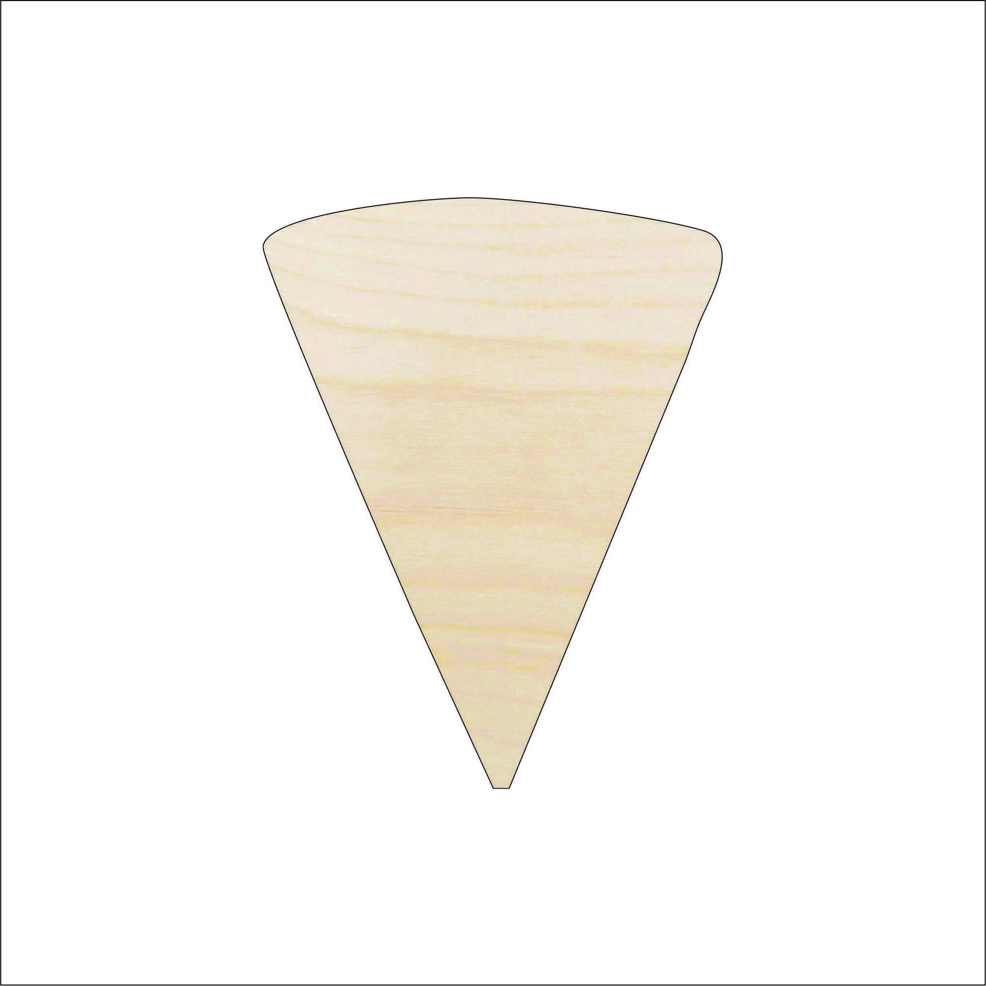 Food Pizza - Laser Cut Out Unfinished Wood Craft Shape FOD91 Food Pizza - Laser Cut Out Unfinished Wood Craft Shape FOD91