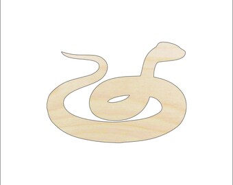 Snake - Laser Cut Out Unfinished Wood Craft Shape REP39 Snake - Laser Cut Out Unfinished Wood Craft Shape REP39