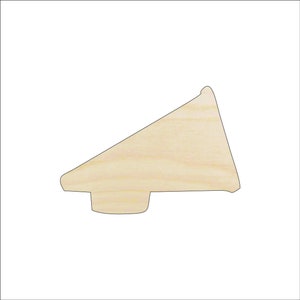 Sport Megaphone - Laser Cut Out Unfinished Wood Craft Shape SPT122 Sport Megaphone - Laser Cut Out Unfinished Wood Craft Shape SPT122