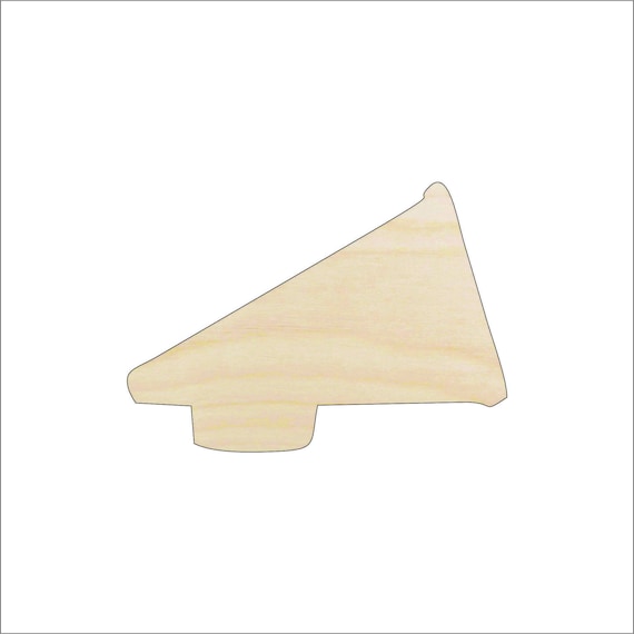 Sport Megaphone - Laser Cut Out Unfinished Wood Craft Shape SPT122 Sport Megaphone - Laser Cut Out Unfinished Wood Craft Shape SPT122