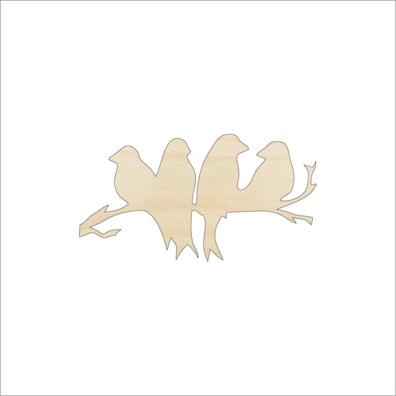Bird Chick - Laser Cut Out Unfinished Wood Craft Shape BRD252 Bird Chick - Laser Cut Out Unfinished Wood Craft Shape BRD252