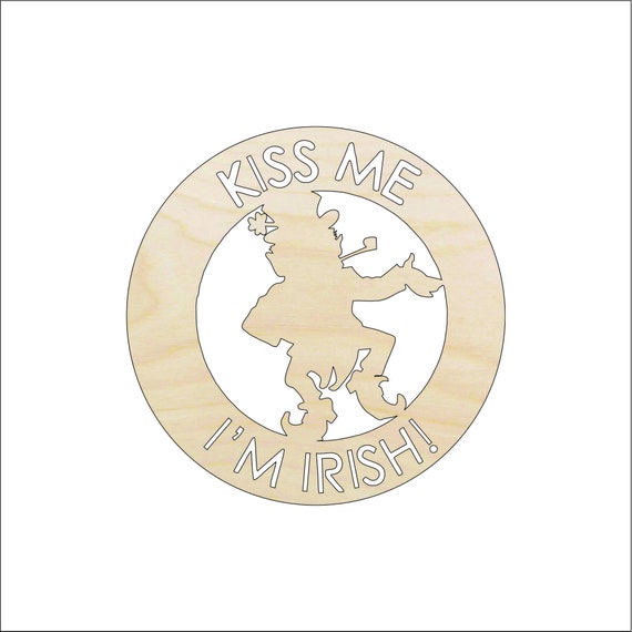 Sign St. Patrick's Day - Laser Cut Out Unfinished Wood Craft Shape PAT9 Sign St. Patrick's Day - Laser Cut Out Unfinished Wood Craft Shape PAT9