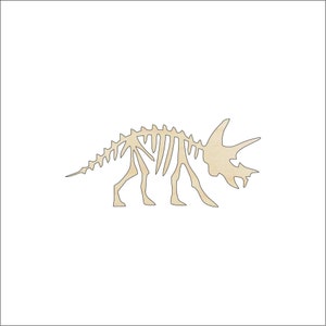 Dinosaur - Laser Cut Out Unfinished Wood Craft Shape DIN1 Dinosaur - Laser Cut Out Unfinished Wood Craft Shape DIN1