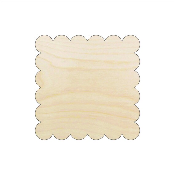 Plaque - Laser Cut Out Unfinished Wood Craft Shape BSC31 Plaque - Laser Cut Out Unfinished Wood Craft Shape BSC31