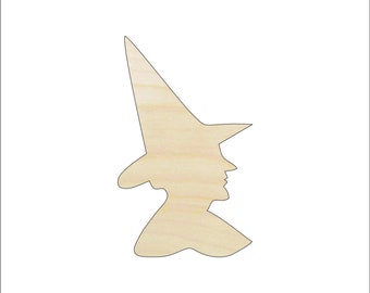 Witch - Laser Cut Out Unfinished Wood Craft Shape FAL146 Witch - Laser Cut Out Unfinished Wood Craft Shape FAL146