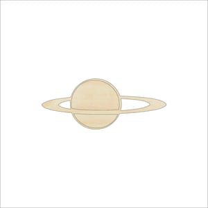 Space Saturn - Laser Cut Out Unfinished Wood Craft Shape SPC42 Space Saturn - Laser Cut Out Unfinished Wood Craft Shape SPC42