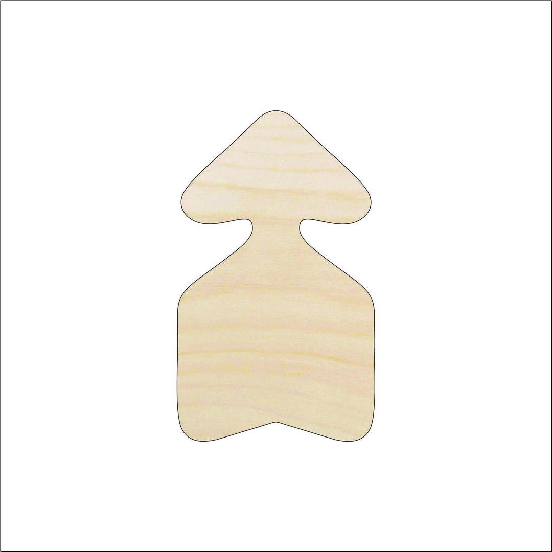 Arrow - Laser Cut Out Unfinished Wood Craft Shape ARW19 Arrow - Laser Cut Out Unfinished Wood Craft Shape ARW19