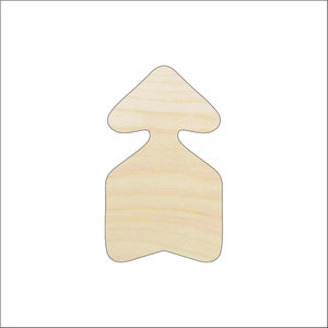 Arrow - Laser Cut Out Unfinished Wood Craft Shape ARW1 Arrow - Laser Cut Out Unfinished Wood Craft Shape ARW1