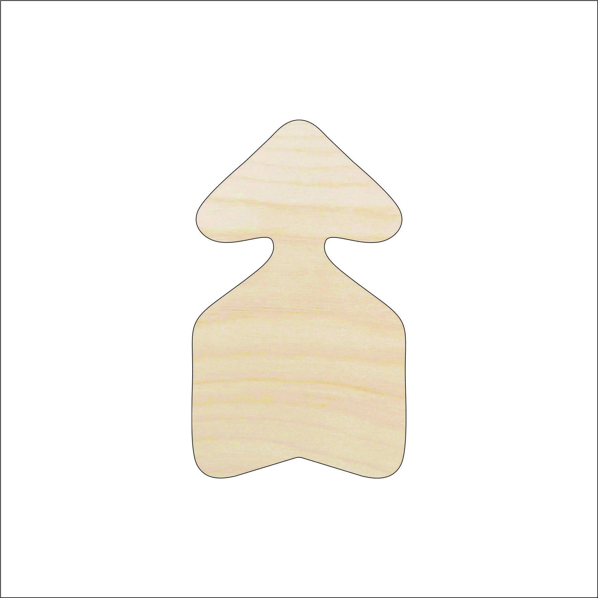 Arrow - Laser Cut Out Unfinished Wood Craft Shape ARW19 Arrow - Laser Cut Out Unfinished Wood Craft Shape ARW19