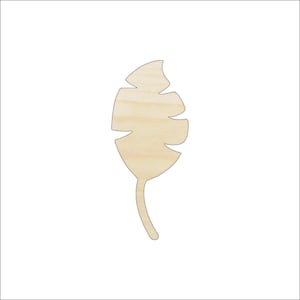 Leaf - Laser Cut Out Unfinished Wood Craft Shape LEF20 Leaf - Laser Cut Out Unfinished Wood Craft Shape LEF20