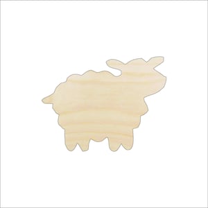 Sheep - Laser Cut Out Unfinished Wood Craft Shape SHP2 Sheep - Laser Cut Out Unfinished Wood Craft Shape SHP2