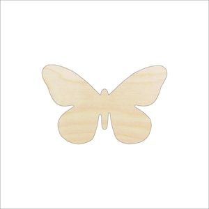 Butterfly - Wood Craft Shape Laser Cut Out & Unfinished DIY Craft Supply  BUG42