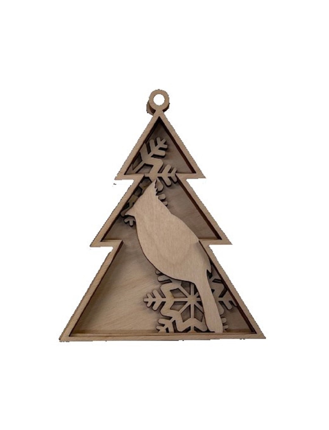 3D Ornament Bird 4 Pieces Laser Cut Out Unfinished ORN148 3D Ornament Bird 4 Pieces Laser Cut Out Unfinished ORN148