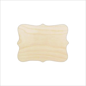 Wood Rectangle Plaque 12 inch, Pack of 25 Wood Plaques for Crafts, Large Wood  Plaque, Unfinished Wooden Plaque, by Woodpeckers 