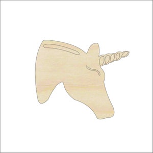 Word Unicorns - Laser Cut Out Unfinished Wood Craft Shape MYTH140 Word Unicorns - Laser Cut Out Unfinished Wood Craft Shape MYTH140