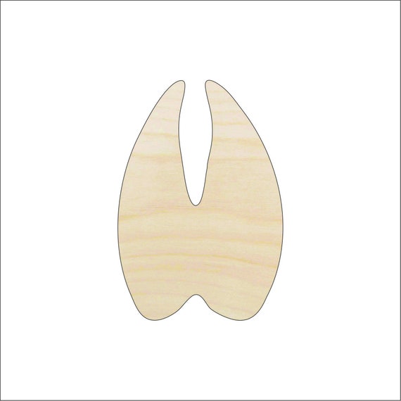 Deer - Laser Cut Out Unfinished Wood Craft Shape DER21 Deer - Laser Cut Out Unfinished Wood Craft Shape DER21