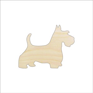 Dog - Laser Cut Out Unfinished Wood Craft Shape DOG28 Dog - Laser Cut Out Unfinished Wood Craft Shape DOG28