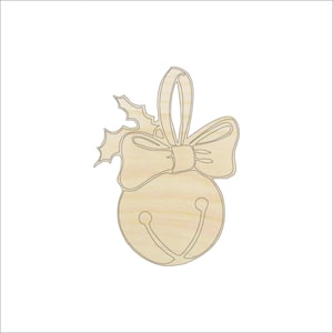 Music Bell - Laser Cut Out Unfinished Wood Craft Shape XMS96 Music Bell - Laser Cut Out Unfinished Wood Craft Shape XMS96