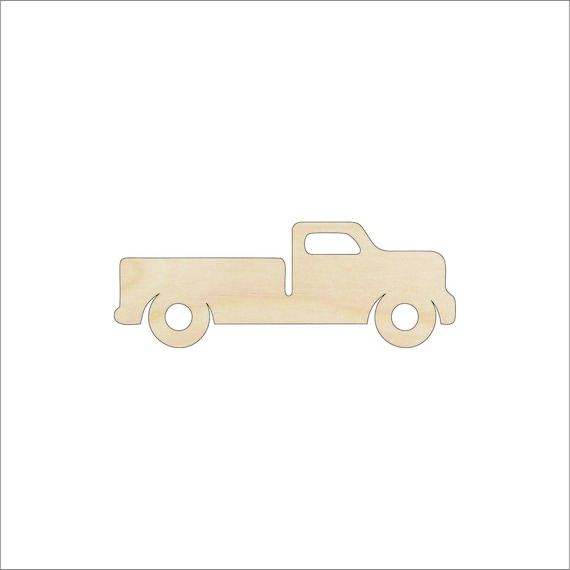 Car Tractor - Laser Cut Out Unfinished Wood Craft Shape CAR28 Car Tractor - Laser Cut Out Unfinished Wood Craft Shape CAR28