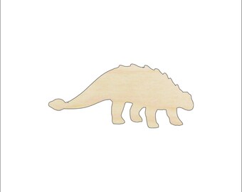 Dinosaur - Laser Cut Out Unfinished Wood Craft Shape DIN30 Dinosaur - Laser Cut Out Unfinished Wood Craft Shape DIN30