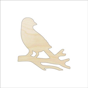Bird - Laser Cut Out Unfinished Wood Craft Shape BRD102 Bird - Laser Cut Out Unfinished Wood Craft Shape BRD102