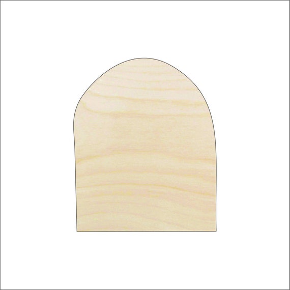 Tombstone - Laser Cut Out Unfinished Wood Craft Shape FAL164 Tombstone - Laser Cut Out Unfinished Wood Craft Shape FAL164