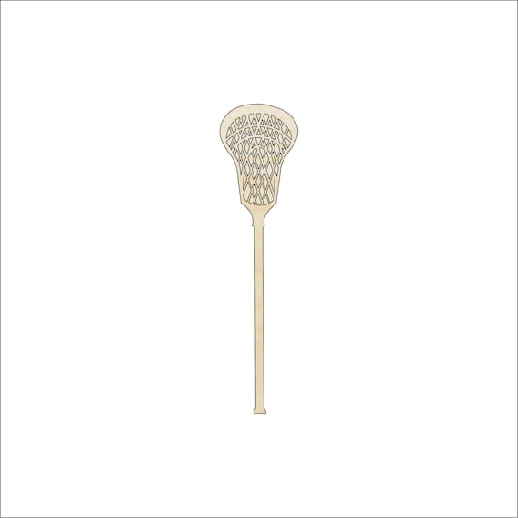 Sport Lacrosse Stick - Laser Cut Out Unfinished Wood Craft Shape SPT423 Sport Lacrosse Stick - Laser Cut Out Unfinished Wood Craft Shape SPT423
