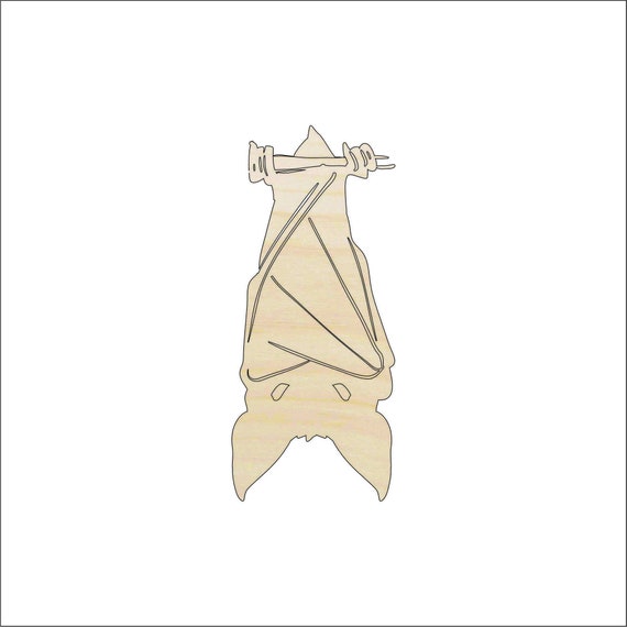 Bat - Laser Cut Out Unfinished Wood Craft Shape BAT20 Bat - Laser Cut Out Unfinished Wood Craft Shape BAT20