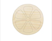 Food Orange - Laser Cut Out Unfinished Wood Craft Shape FOD115 Food Orange - Laser Cut Out Unfinished Wood Craft Shape FOD115