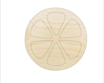 Food Orange - Laser Cut Out Unfinished Wood Craft Shape FOD115 Food Orange - Laser Cut Out Unfinished Wood Craft Shape FOD115