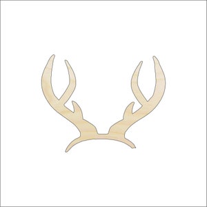 Deer - Laser Cut Out Unfinished Wood Craft Shape DER28 Deer - Laser Cut Out Unfinished Wood Craft Shape DER28