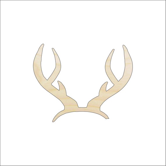 Deer - Laser Cut Out Unfinished Wood Craft Shape DER28 Deer - Laser Cut Out Unfinished Wood Craft Shape DER28