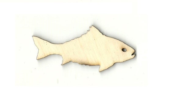 unfinished wood fish