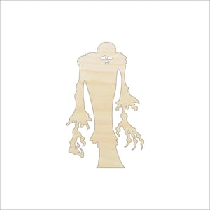 Monster Zombie - Laser Cut Out Unfinished Wood Craft Shape FAL204 Monster Zombie - Laser Cut Out Unfinished Wood Craft Shape FAL204