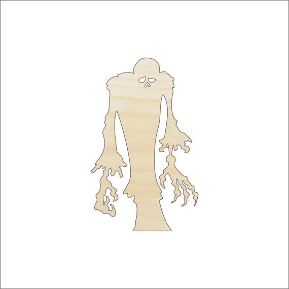 Monster Zombie - Laser Cut Out Unfinished Wood Craft Shape FAL204 Monster Zombie - Laser Cut Out Unfinished Wood Craft Shape FAL204
