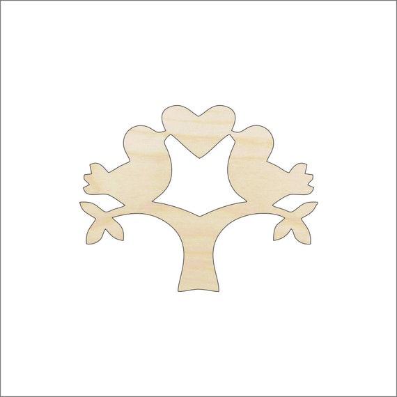 Bird - Laser Cut Out Unfinished Wood Craft Shape BRD175 Bird - Laser Cut Out Unfinished Wood Craft Shape BRD175